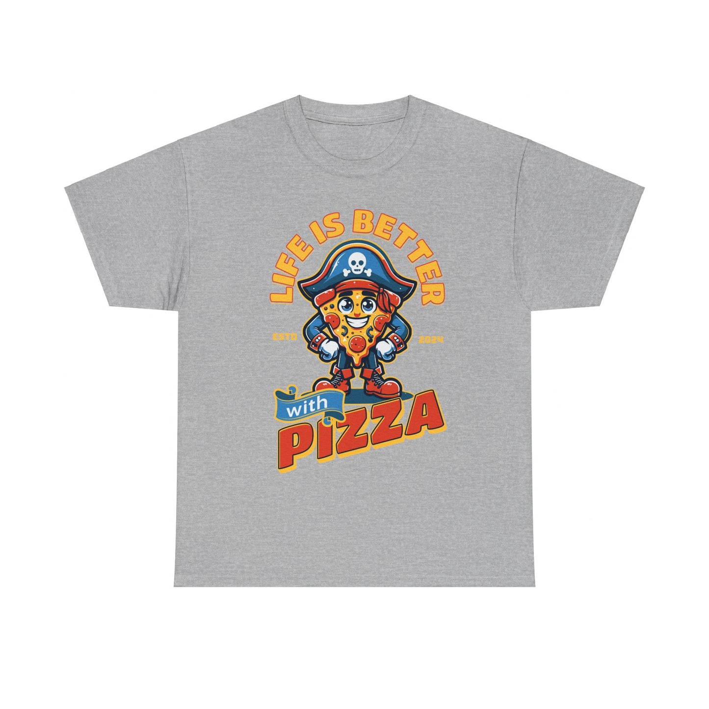 AVOCADO & TOMATO - Pizza (Basic Tee)