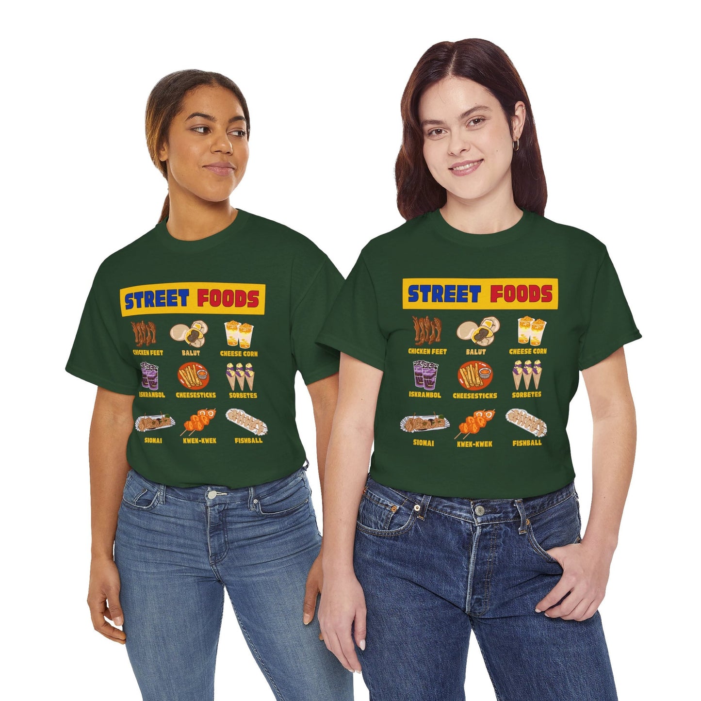 PINOY STREET FOODS 2 - Filipino Food (Basic Tee)