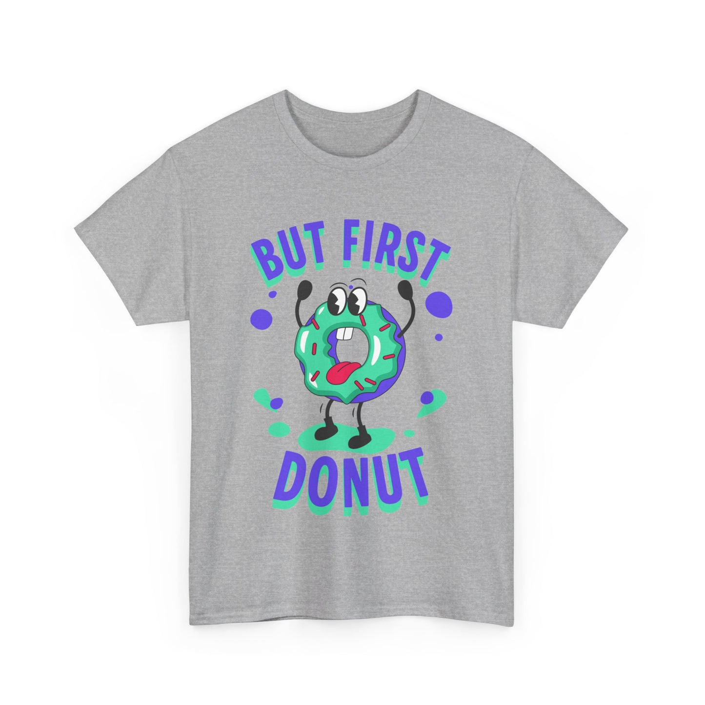 VANILLA FROSTED DONUT - Dessert (Basic Tee)