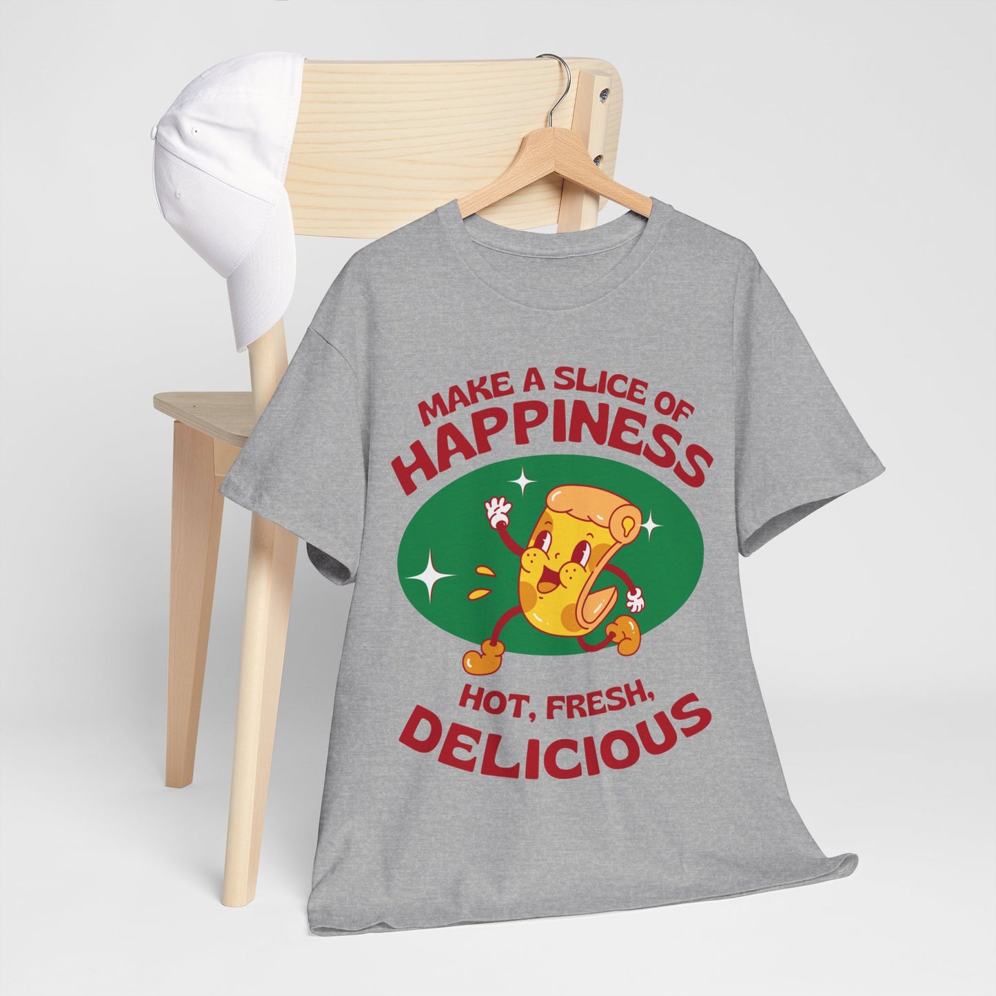 FOUR CHEESE - Pizza (Basic Tee)