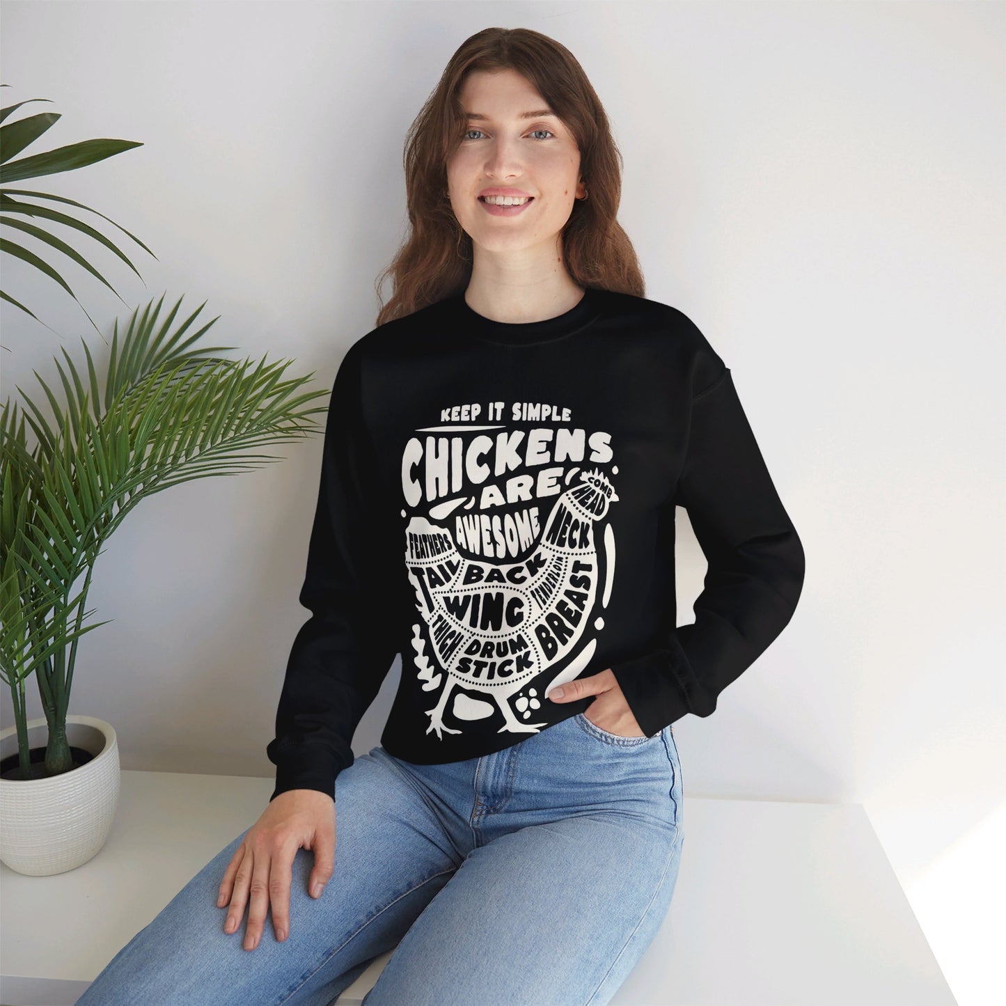 ROAST CHICKEN - All Meat (Sweatshirt)