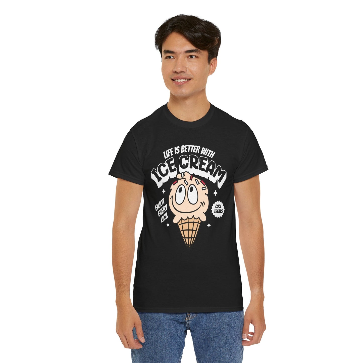 COOKIES & CREAM ICE CREAM - Dessert (Basic Tee)