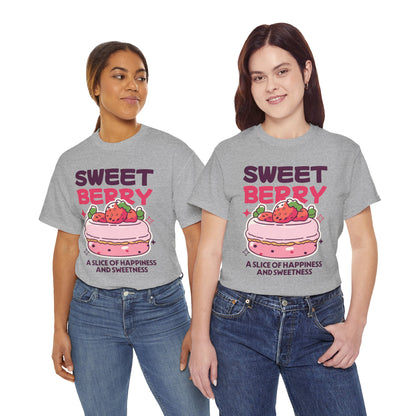 STRAWBERRY CAKE - Dessert (Basic Tee)