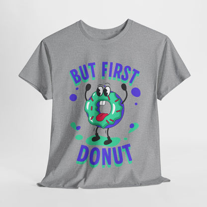 VANILLA FROSTED DONUT - Dessert (Basic Tee)