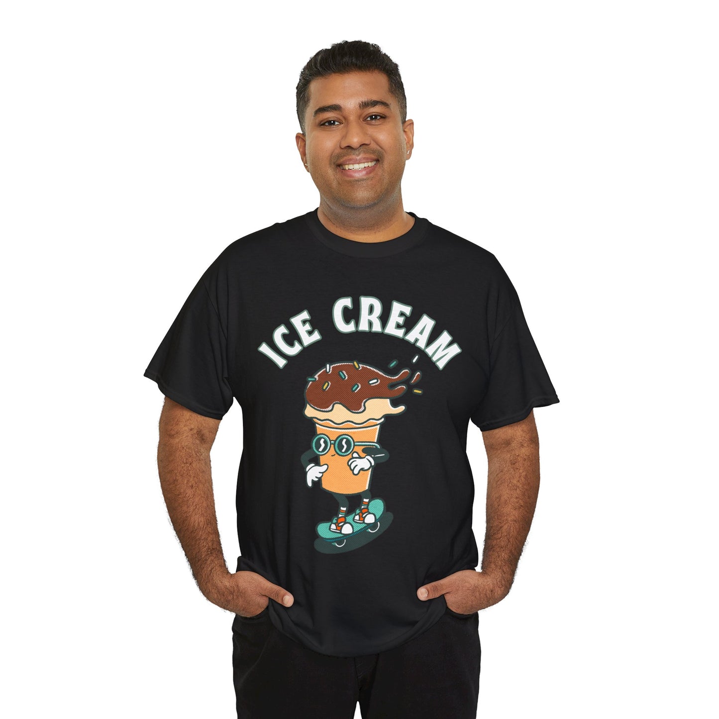 CHOCOLATE ICE CREAM - Dessert (Basic Tee)