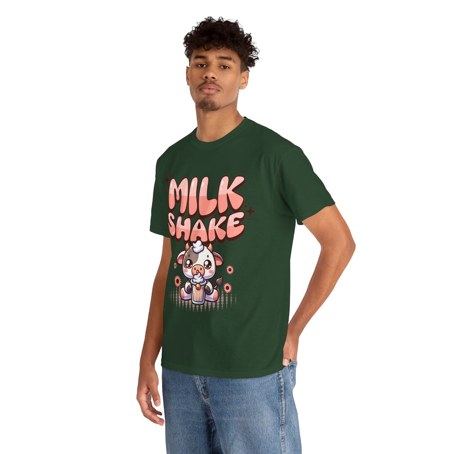 STRAWBERRY MILKSHAKE - Drinks (Basic Tee)