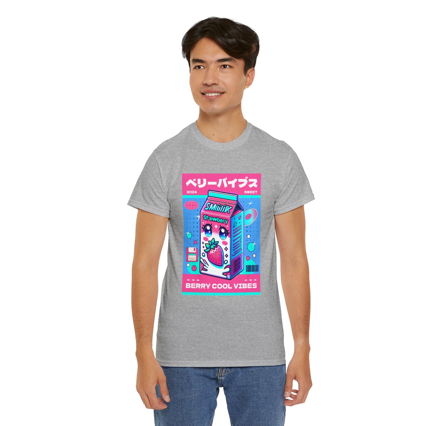 STRAWBERRY MILK - Drinks (Basic Tee)