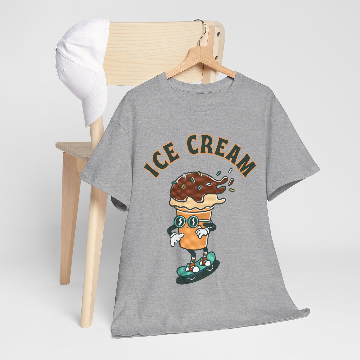 CHOCOLATE ICE CREAM - Dessert (Basic Tee)