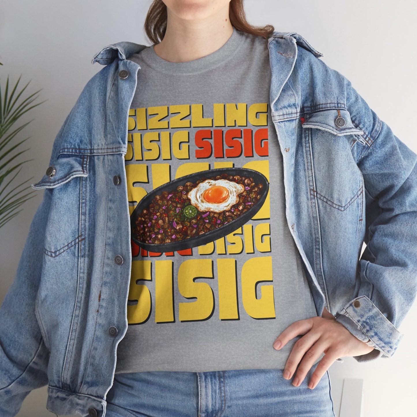 PORK SISIG - Filipino Food (Basic Tee)