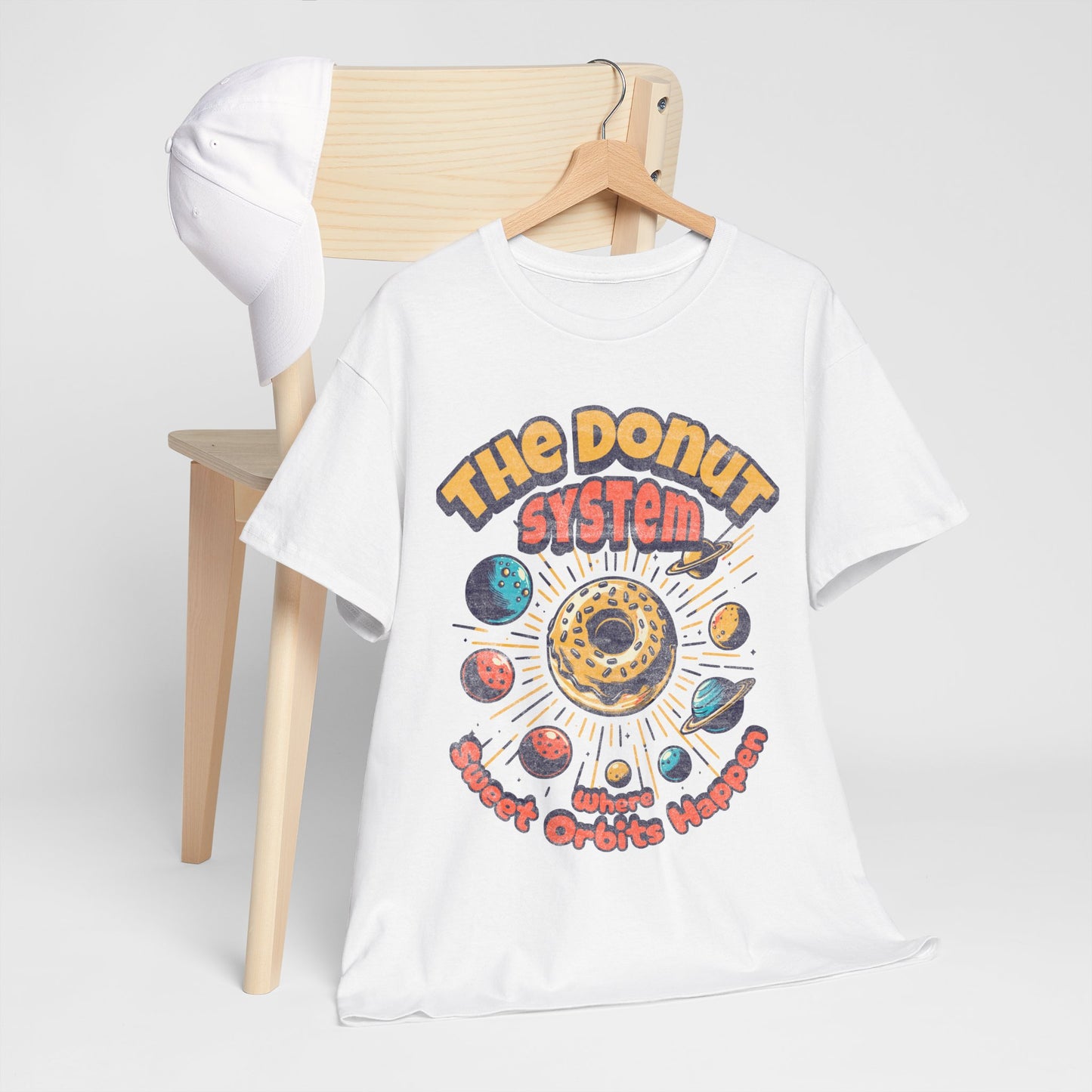 CINNAMON ROLL SUGAR DONUT - Dessert (Basic Tee)