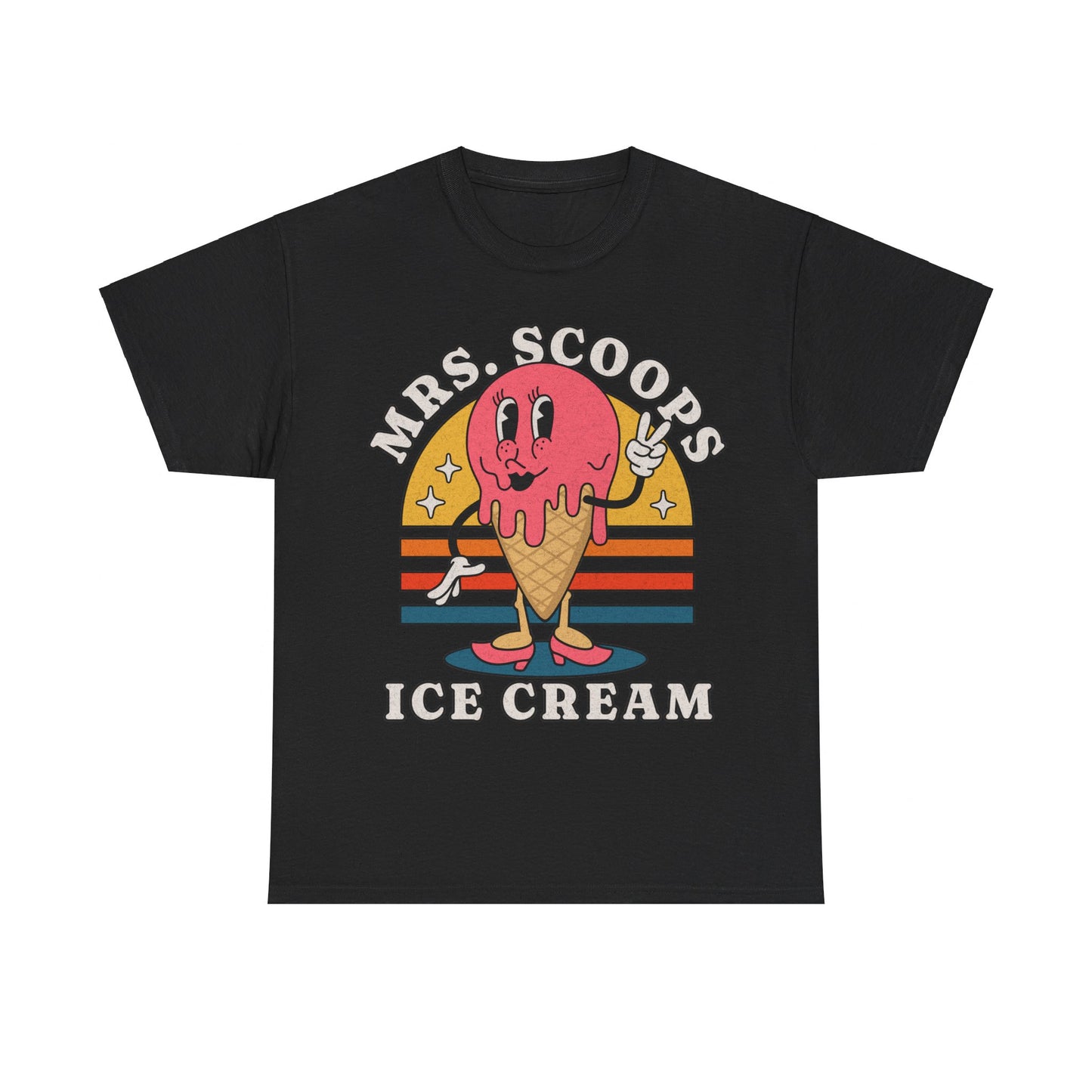 STRAWBERRY ICE CREAM - Dessert (Basic Tee)