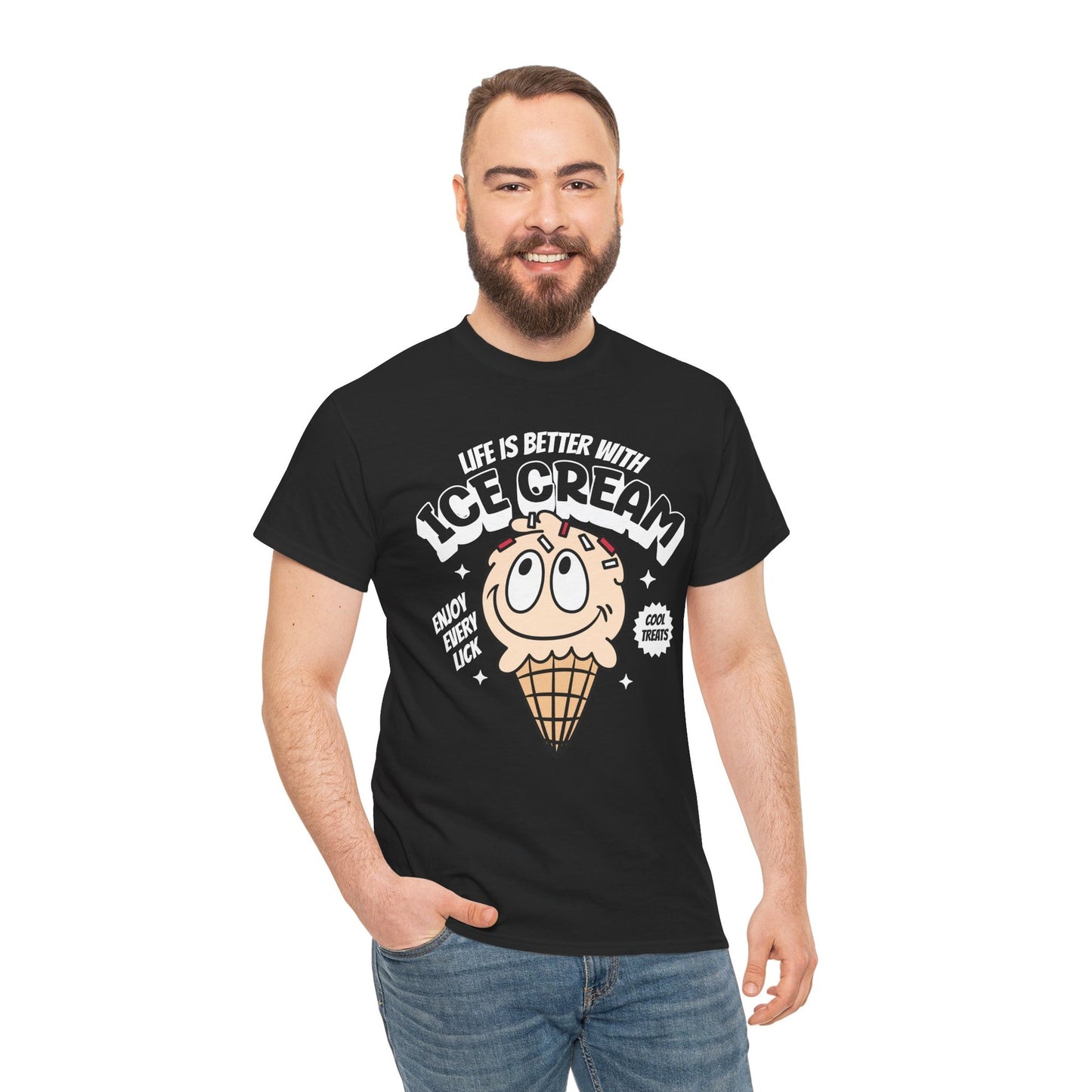 COOKIES & CREAM ICE CREAM - Dessert (Basic Tee)