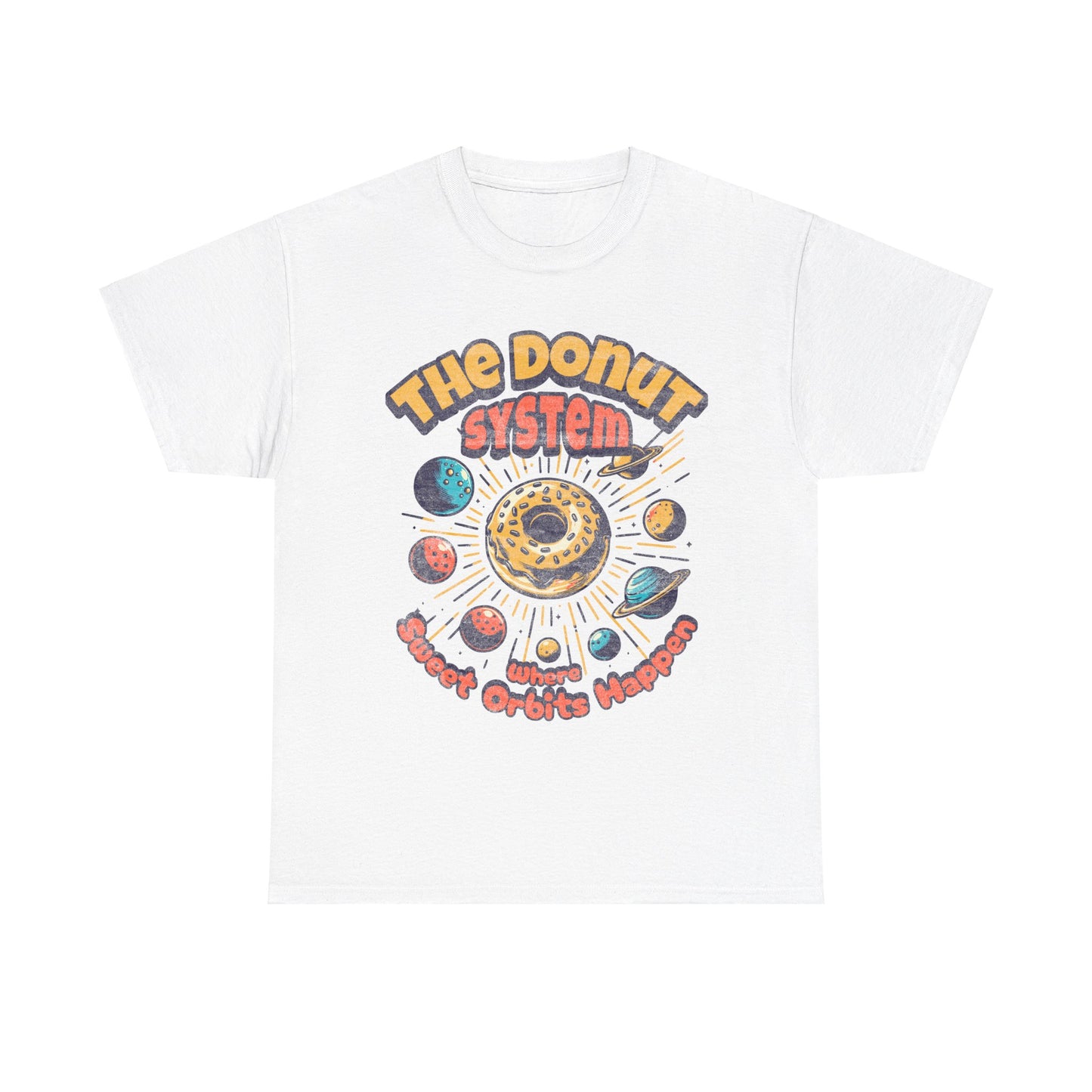 CINNAMON ROLL SUGAR DONUT - Dessert (Basic Tee)