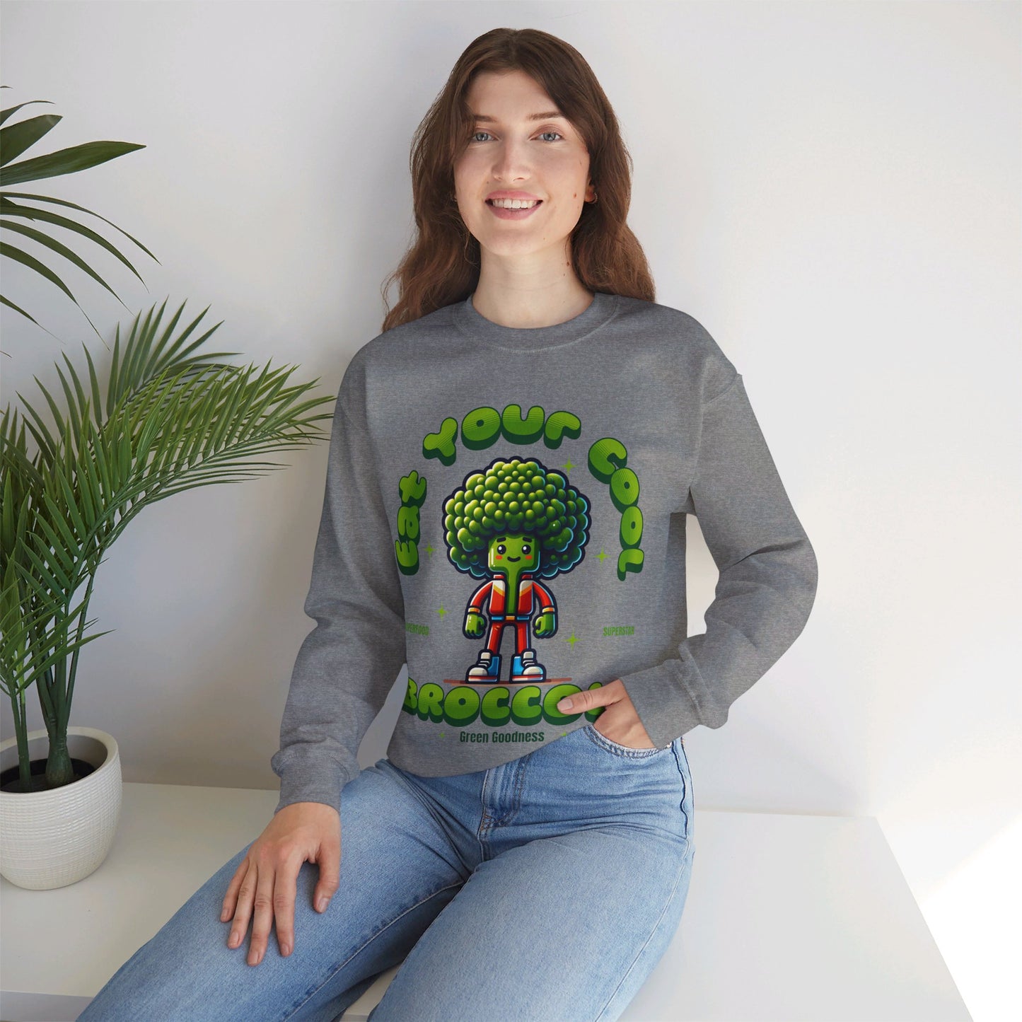 BROCCOLI STIR-FRY - Vegan (Sweatshirt)