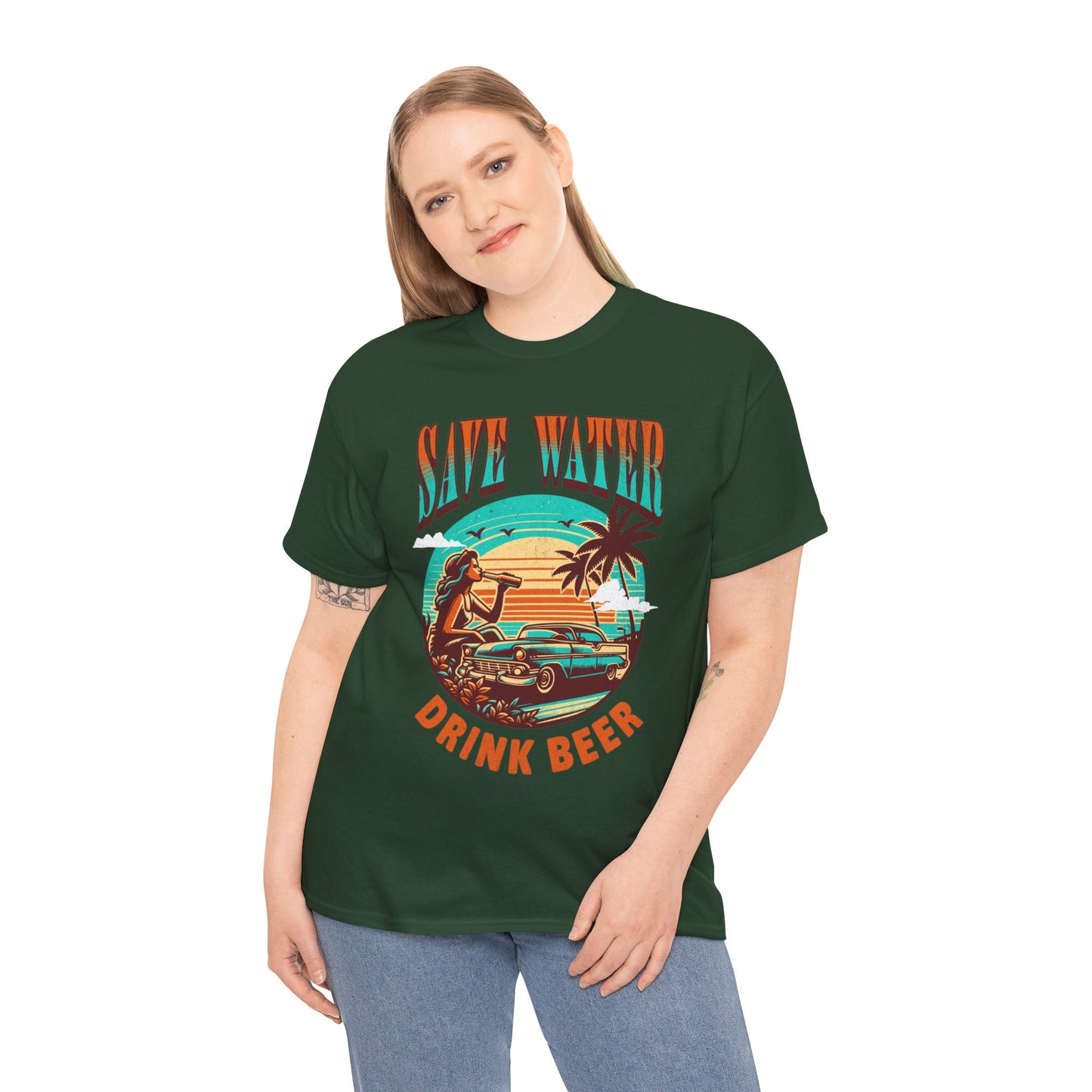 TROPICAL FRUIT BEER - Drinks (Basic Tee)