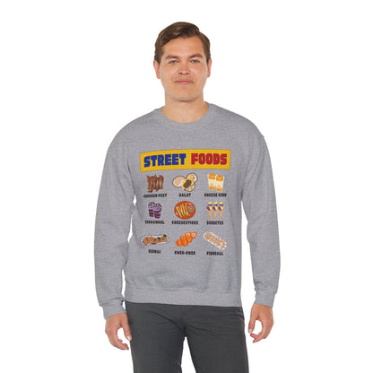 PINOY STREET FOODS  2 - Filipino Food (Sweatshirt)