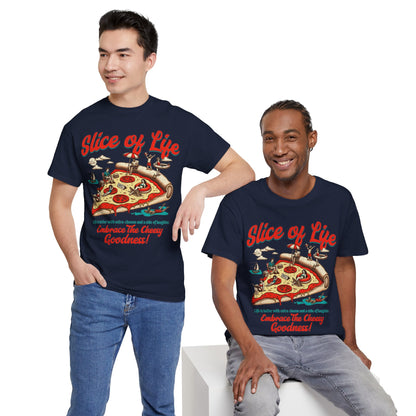 LOBSTER & SPINACH - Pizza (Basic Tee)