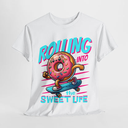 CINNAMON ROLL DONUT - Dessert (Basic Tee)