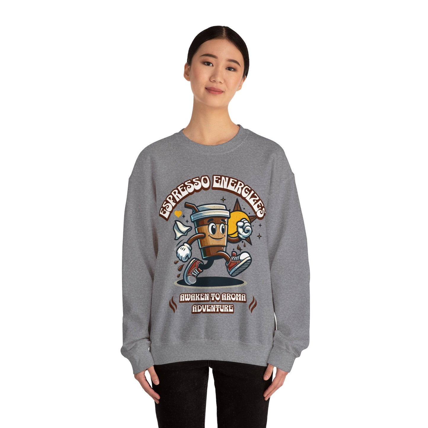 CHERRY ALMOND - Coffee (Sweatshirt)