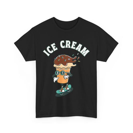 CHOCOLATE ICE CREAM - Dessert (Basic Tee)