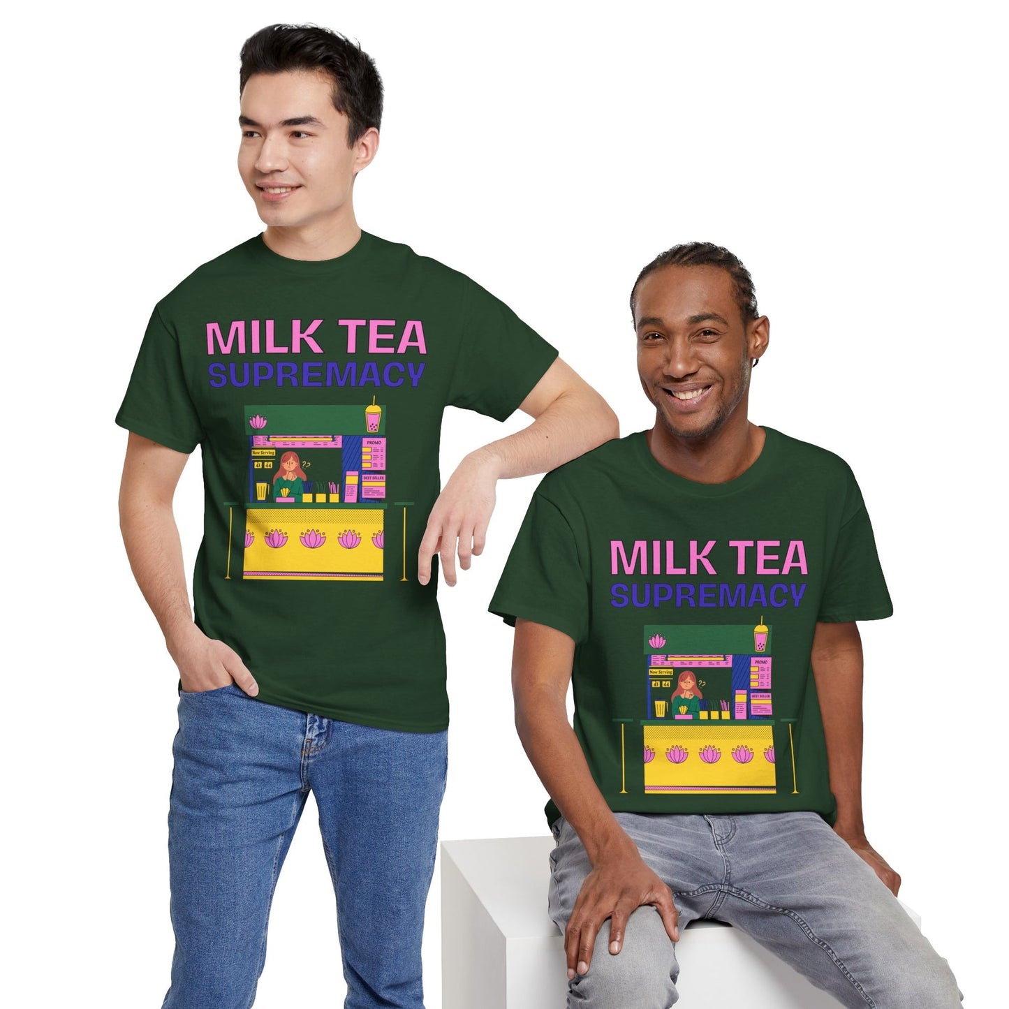 CARAMEL MILK TEA - Drinks (Basic Tee)