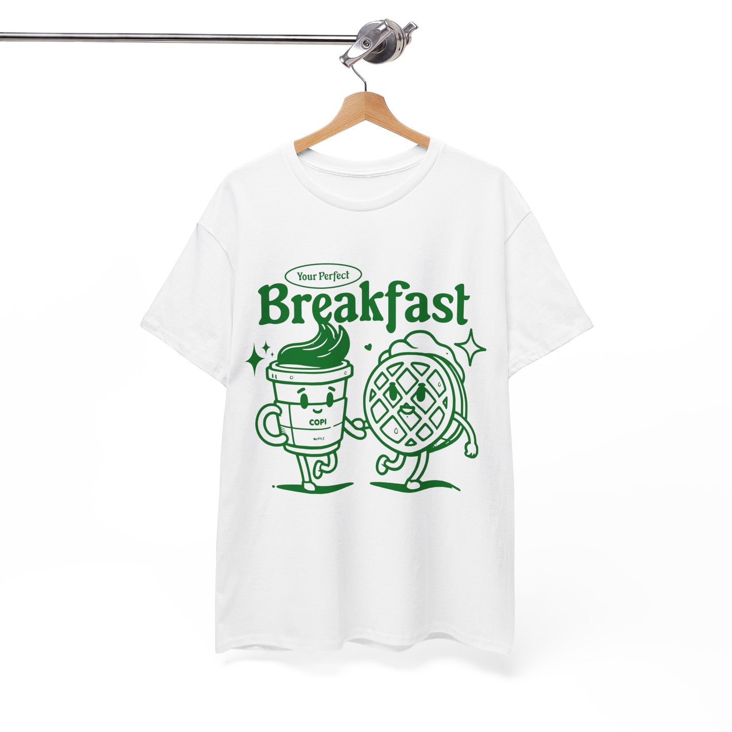 WAFFLE & COFFEE - Breakfast (Basic Tee)