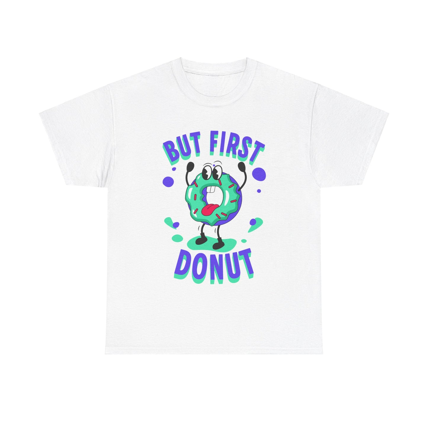 VANILLA FROSTED DONUT - Dessert (Basic Tee)