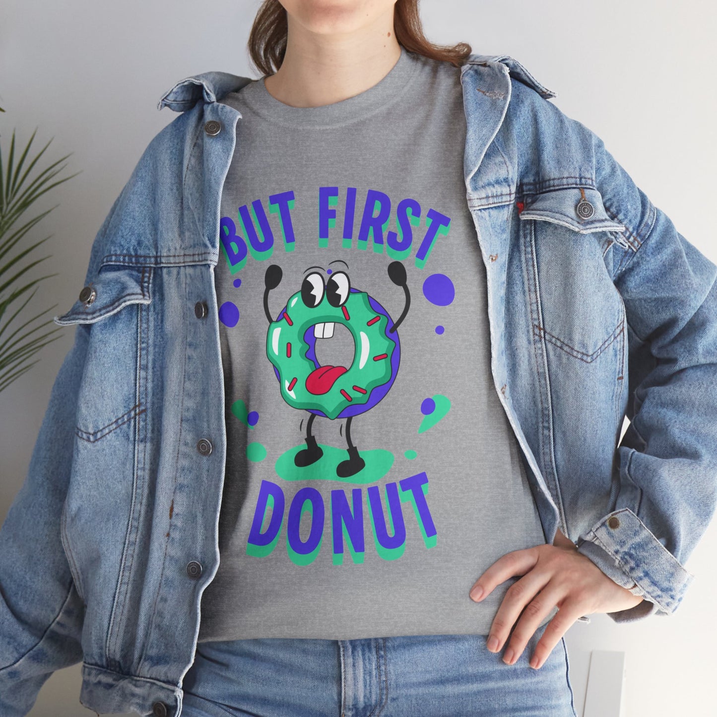 VANILLA FROSTED DONUT - Dessert (Basic Tee)