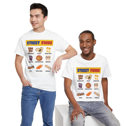 PINOY STREET FOODS 2 - Filipino Food (Basic Tee)