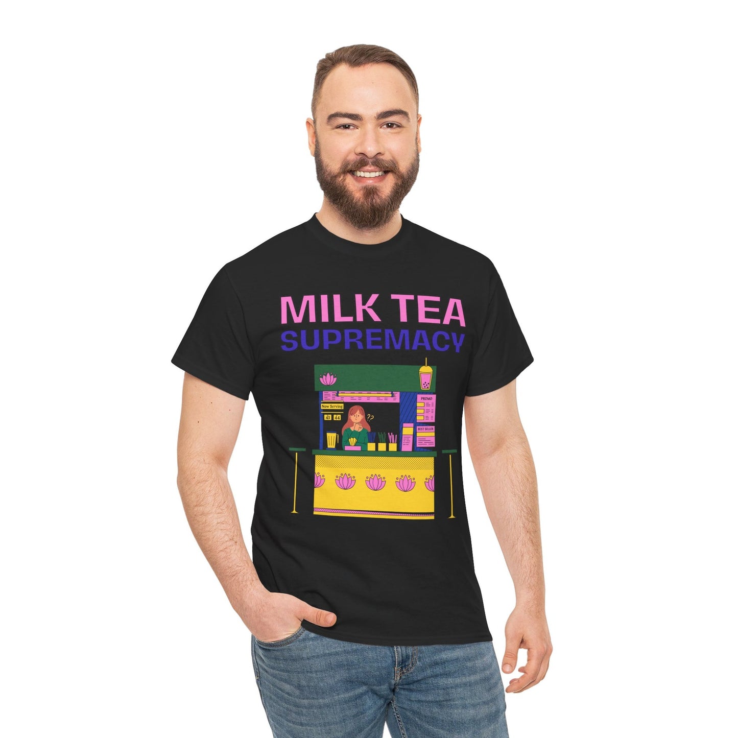 CARAMEL MILK TEA - Drinks (Basic Tee)