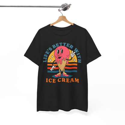 STRAWBERRY ICE CREAM - Dessert (Basic Tee)