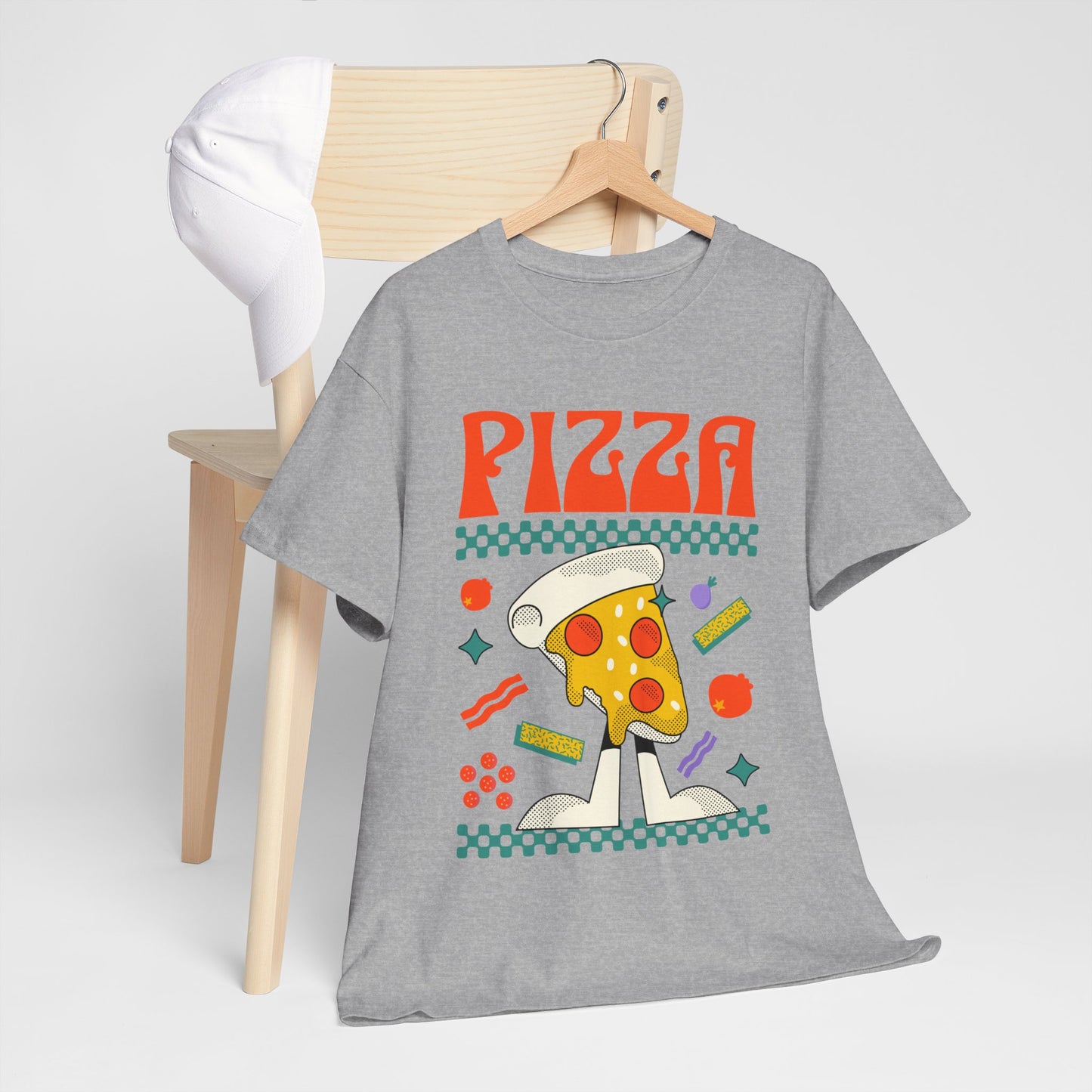 CHICKEN PESTO - Pizza (Basic Tee)