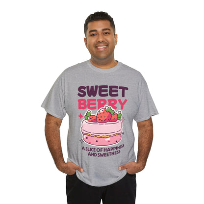 STRAWBERRY CAKE - Dessert (Basic Tee)