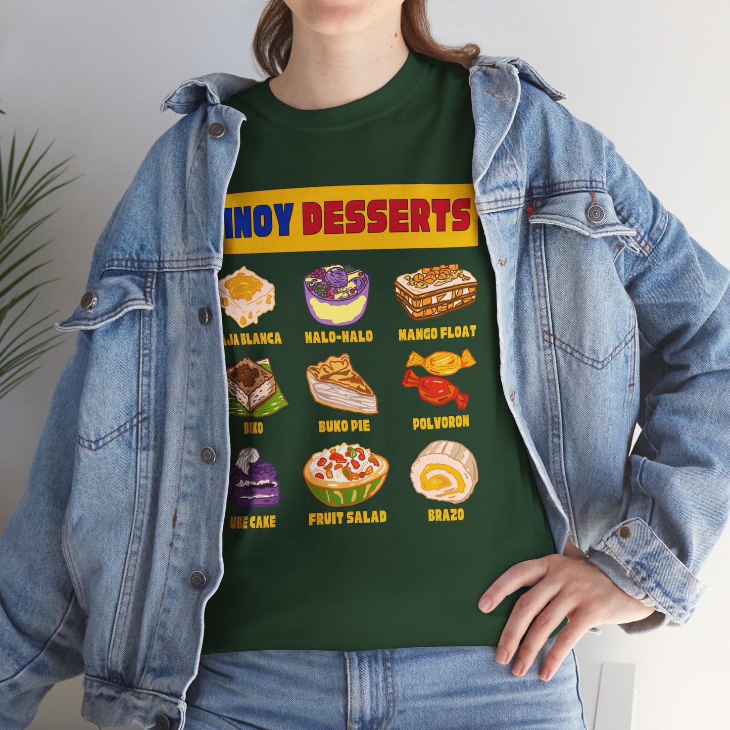 PINOY DESSERTS - Filipino Food (Basic Tee)
