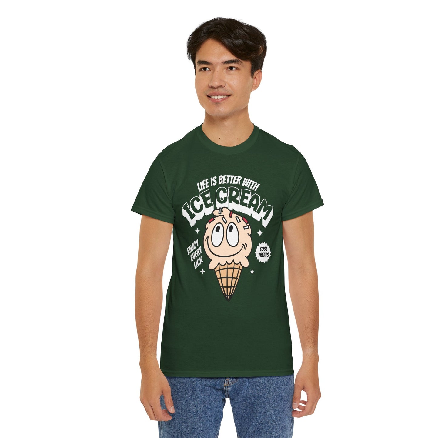 COOKIES & CREAM ICE CREAM - Dessert (Basic Tee)