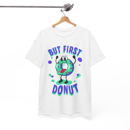 VANILLA FROSTED DONUT - Dessert (Basic Tee)