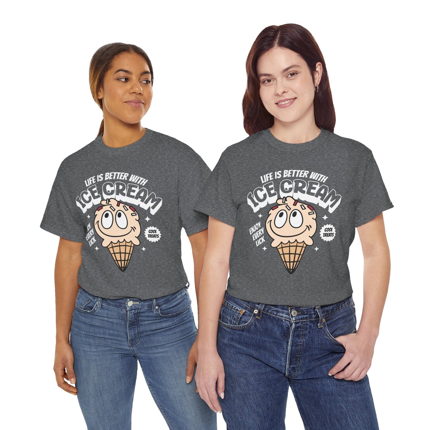 COOKIES & CREAM ICE CREAM - Dessert (Basic Tee)
