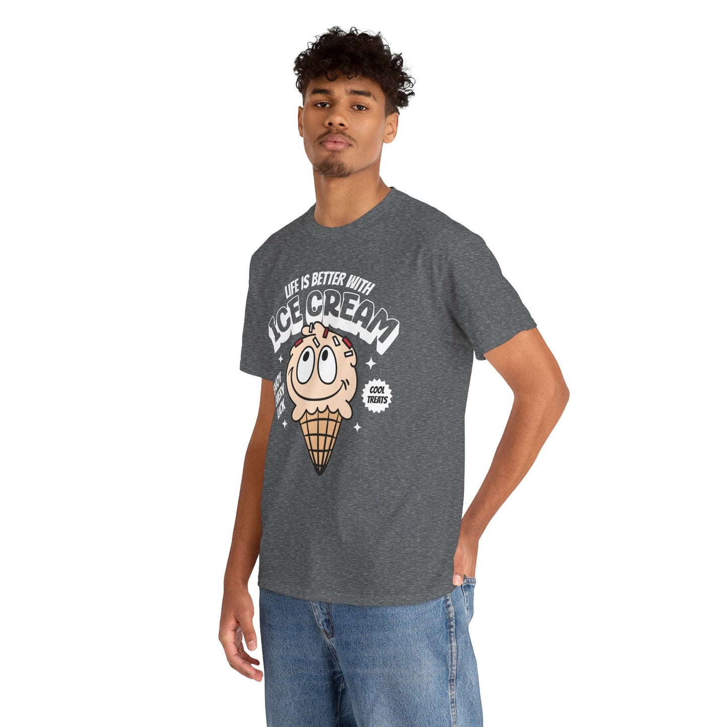 COOKIES & CREAM ICE CREAM - Dessert (Basic Tee)