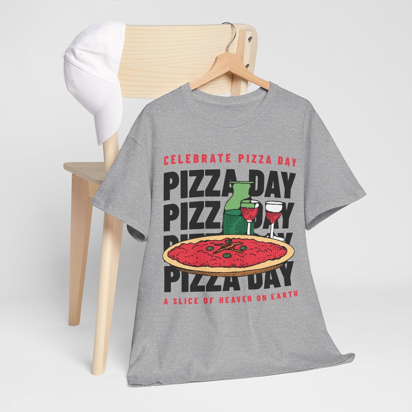 SALAMI & PEPPERS - Pizza (Basic Tee)