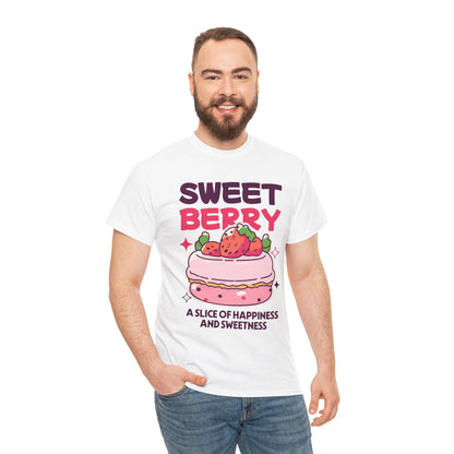 STRAWBERRY CAKE - Dessert (Basic Tee)