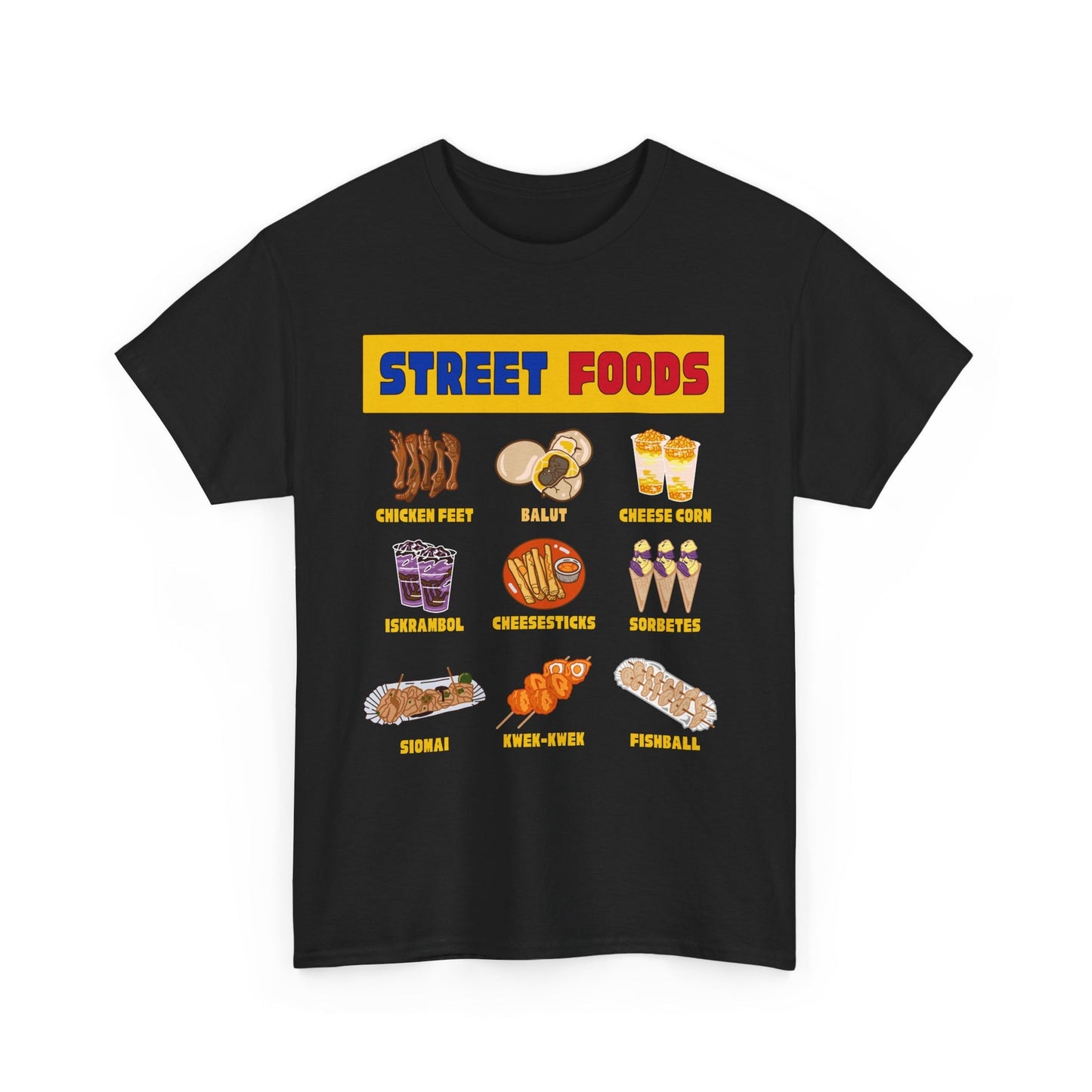 PINOY STREET FOODS 2 - Filipino Food (Basic Tee)