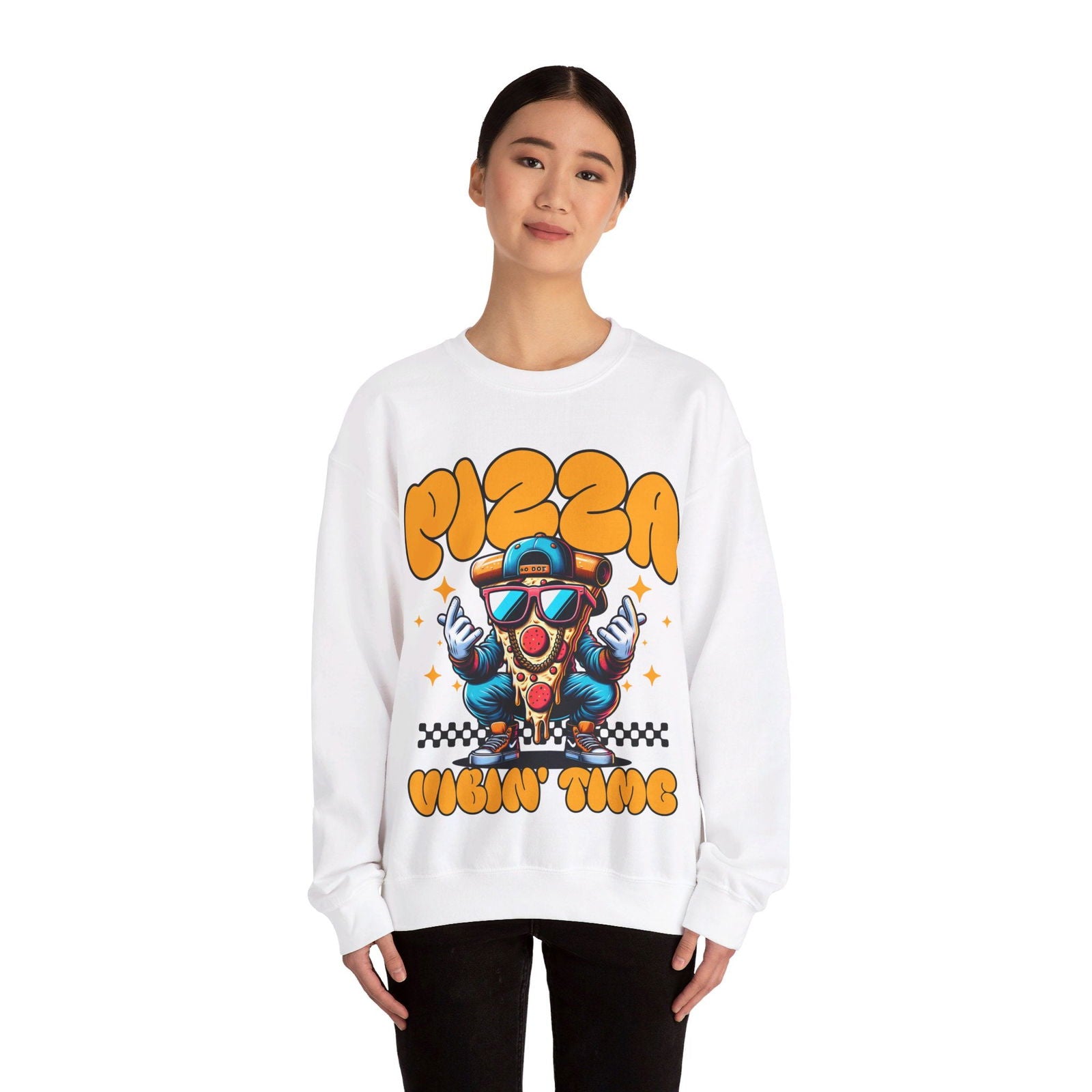 APPLE & CHEDDAR - Pizza (Sweatshirt) - YUMMIFY