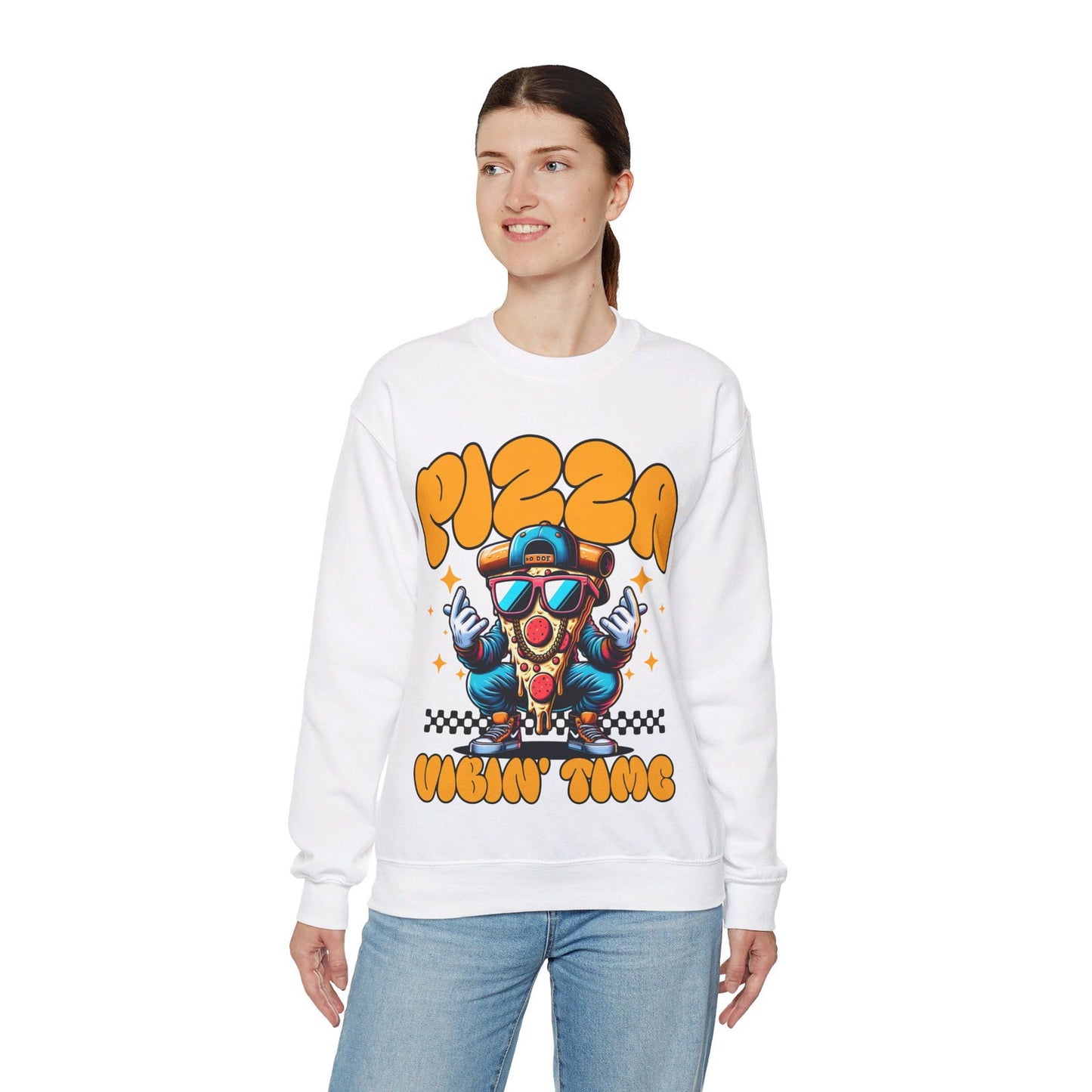 APPLE & CHEDDAR - Pizza (Sweatshirt) - YUMMIFY