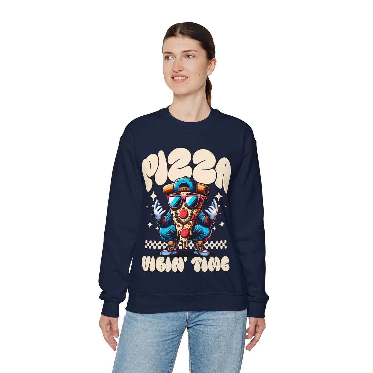 APPLE & CHEDDAR - Pizza (Sweatshirt) - YUMMIFY