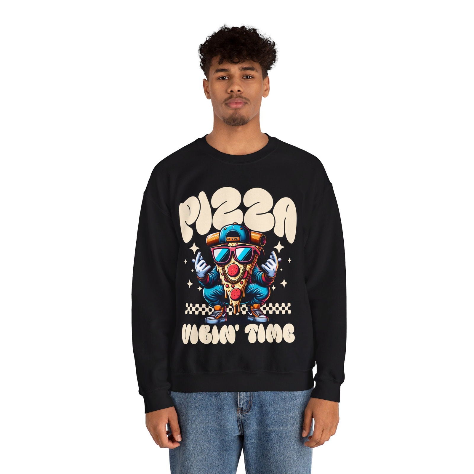APPLE & CHEDDAR - Pizza (Sweatshirt) - YUMMIFY