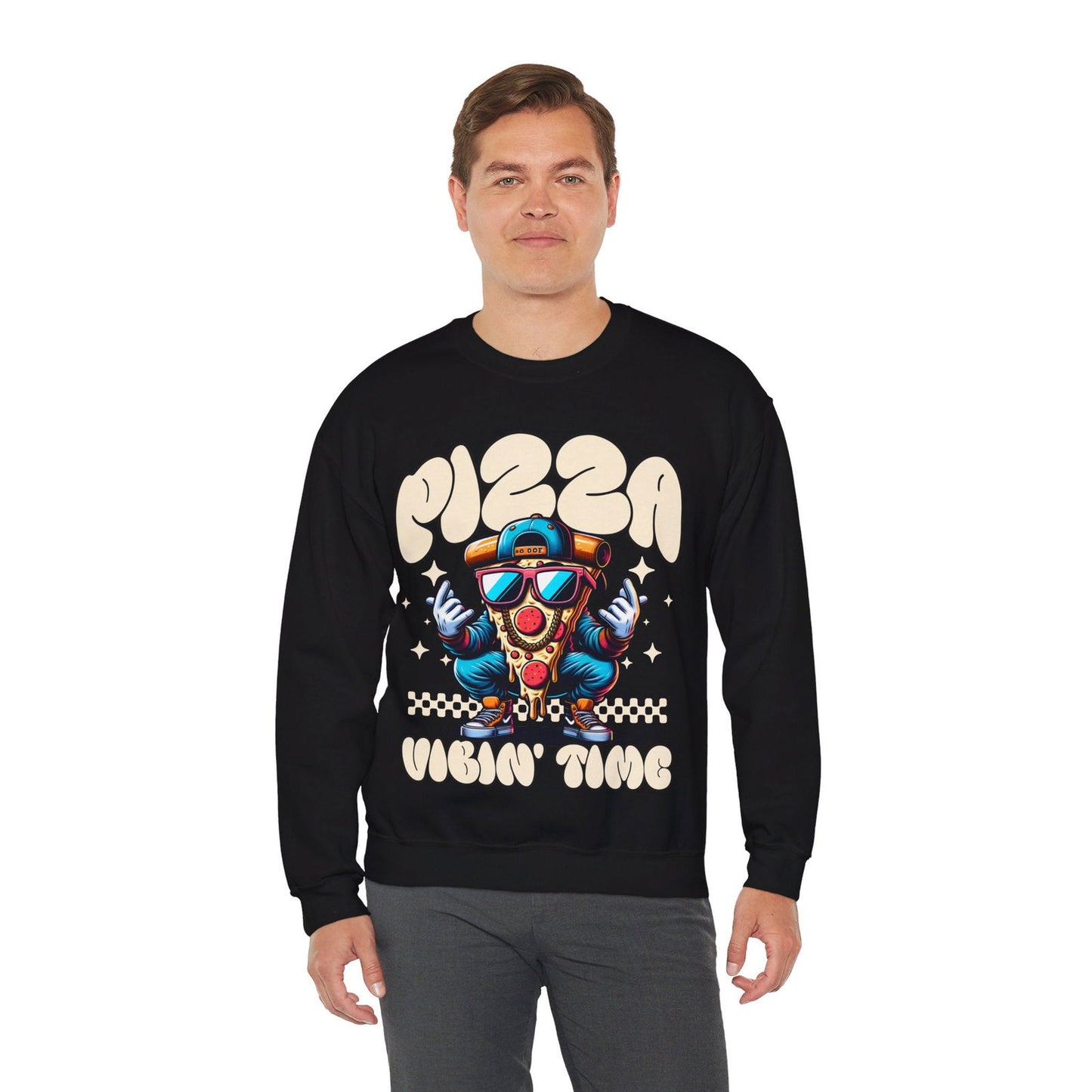 APPLE & CHEDDAR - Pizza (Sweatshirt) - YUMMIFY