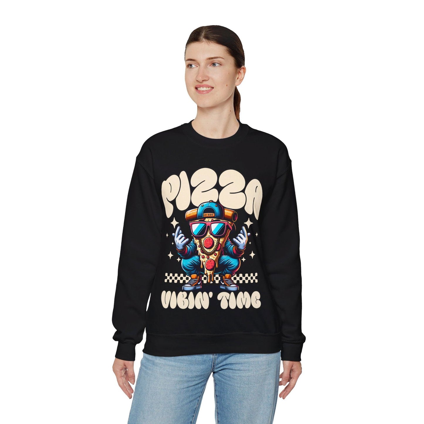APPLE & CHEDDAR - Pizza (Sweatshirt) - YUMMIFY