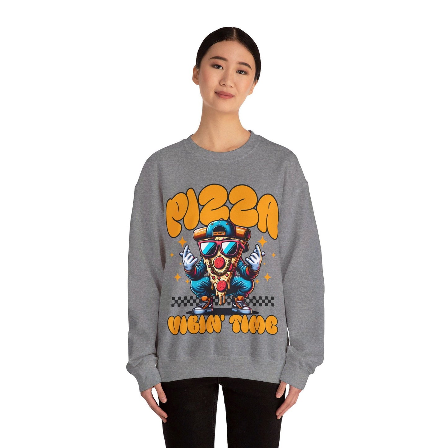 APPLE & CHEDDAR - Pizza (Sweatshirt) - YUMMIFY