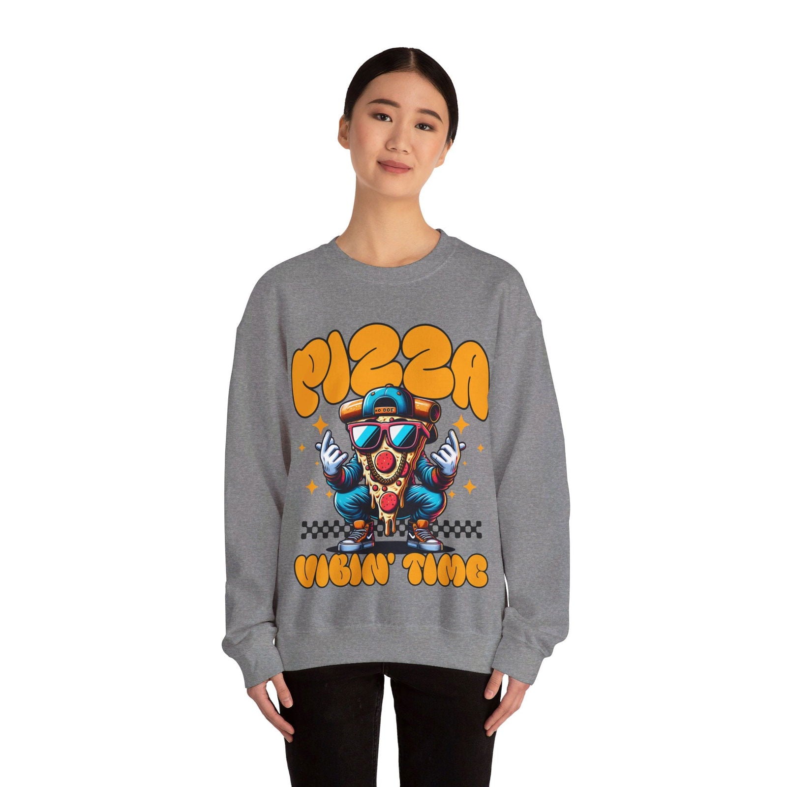 APPLE & CHEDDAR - Pizza (Sweatshirt) - YUMMIFY