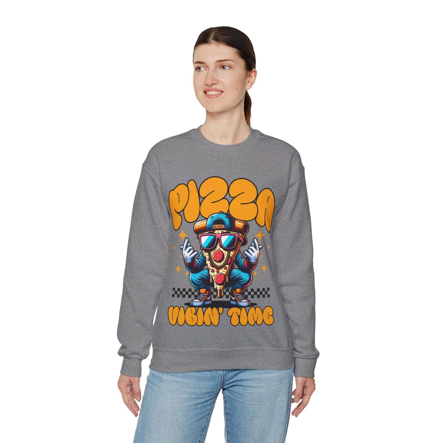 APPLE & CHEDDAR - Pizza (Sweatshirt) - YUMMIFY